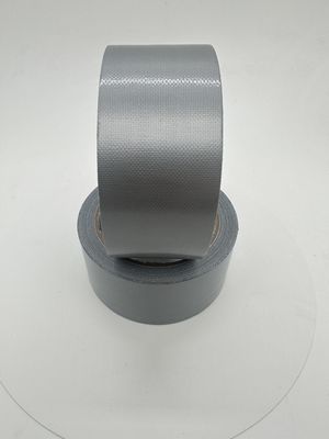 ওয়াটারপ্রুফ ফ্যাব্রিক সিলভার কাপড় নল টেপ 48mm X 50m সজ্জা