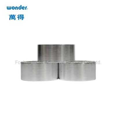 আঠালো অ্যালুমিনিয়াম ফয়েল টেপ লিনার ছাড়া 0.108mm বেধ রেফ্রিজারেটর ব্যবহার